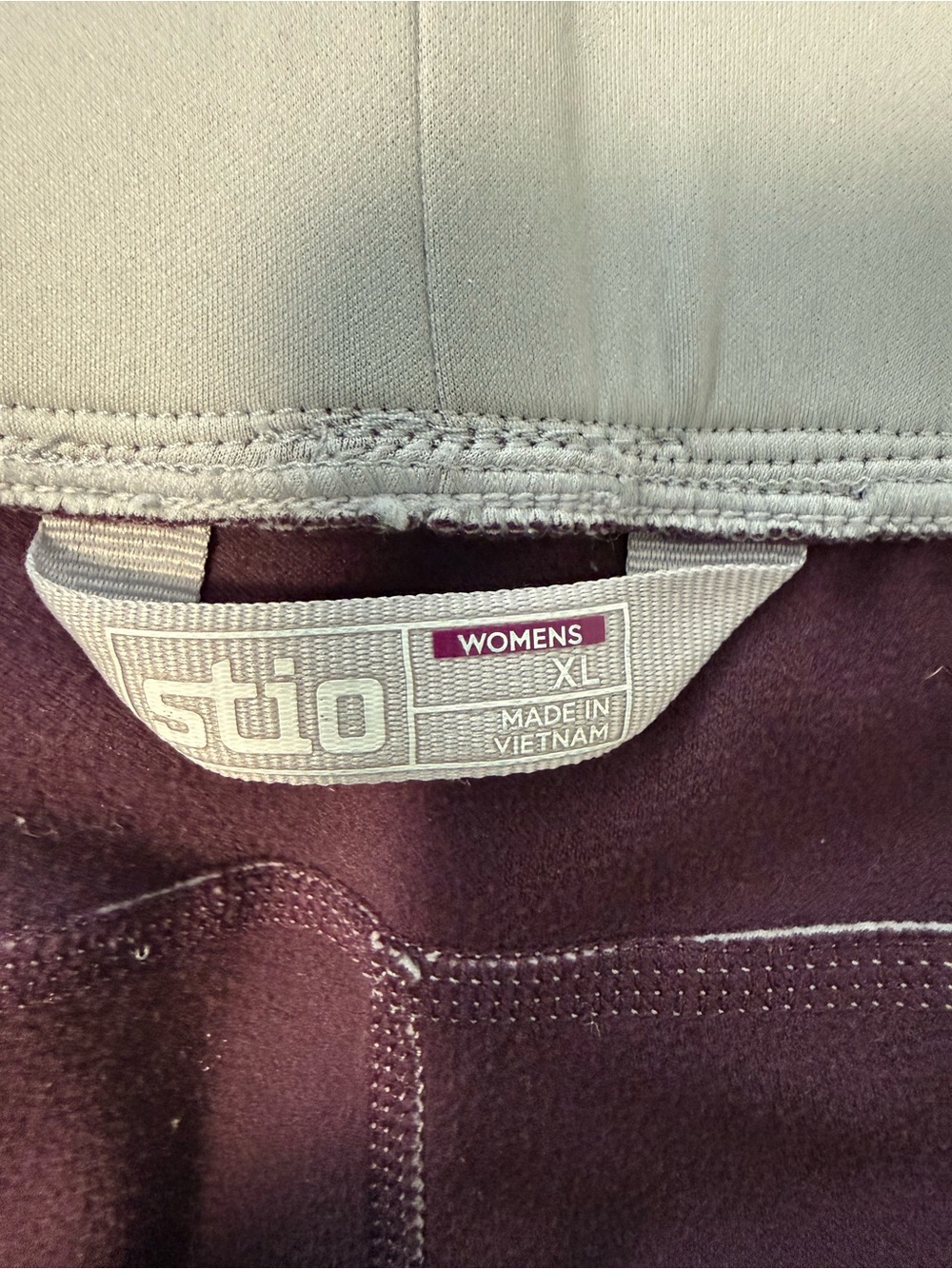 Stio women’s Fremont Stretch Fleece Jogger in Gray size XL - Picture 3 of 3